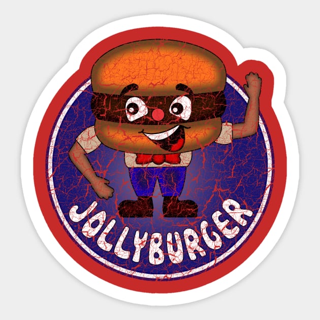 Jollyburger Sticker by SecretlyGeeky